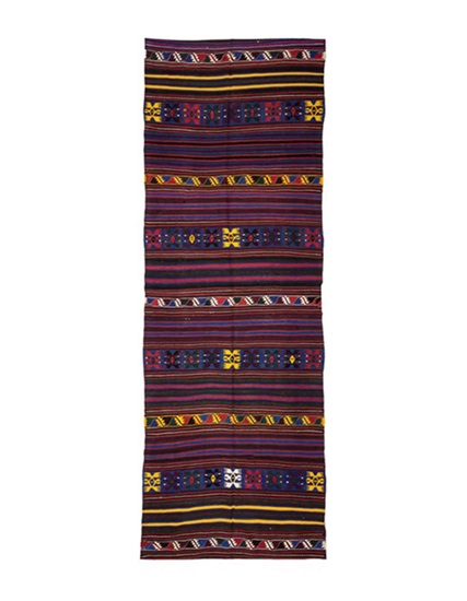Hand Woven Konya Kilim 407 x 141 cm