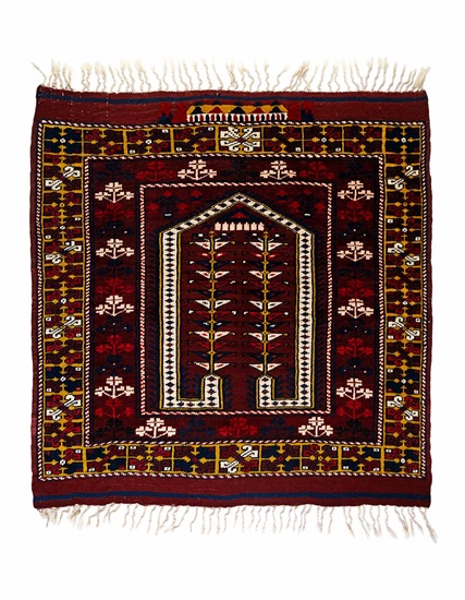 Antique Avunya Rug 19th Century 96 x 102 cm