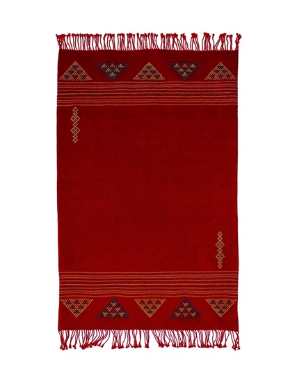 Karacakılavuz Dimi Hand Woven Local Runner Kilim 68 x 130 cm