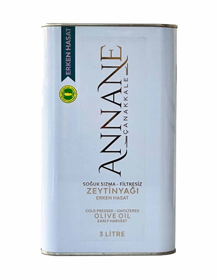 Annane Early Harvest Cold Pressed Extra Virgin Olive Oil 3 Lt