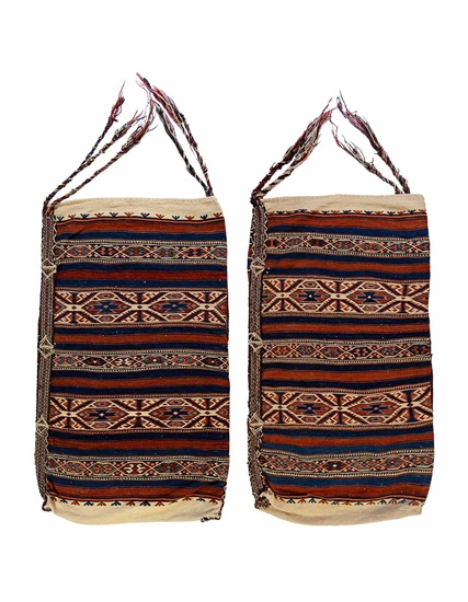 Antique Balıkesir Bergama Sack 2 Pcs 100+ Age