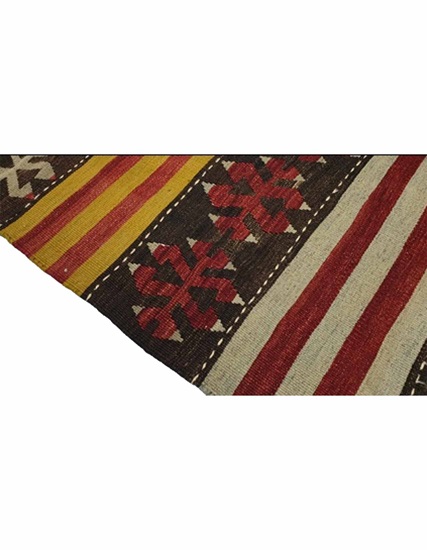 Hand Woven Konya Runner Kilim 324 x 187 cm (10.8 x 2.11 feet)