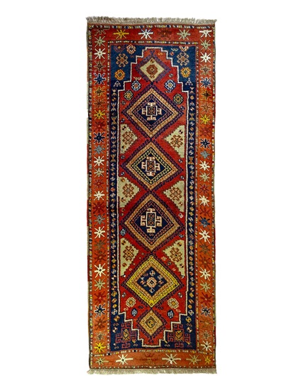 Antique Maras Rug 120+ Age 95 x 263 cm