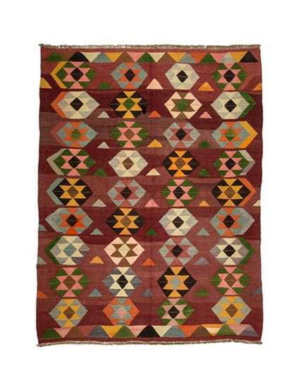 El Dokuma Milas Kilimi 240 x 182 cm