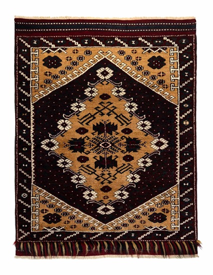 Sakallı Kız Bergama Halısı 90+ Yaş 92 x 118 cm