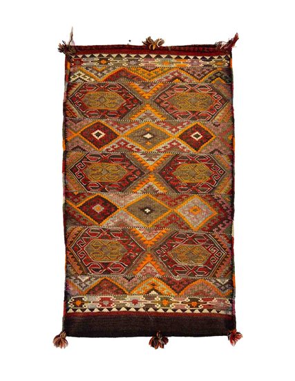 Hand Woven Afyon Kilim Yastik / Pillow 58 x 115 cm