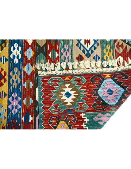 Anatolian Hand Woven Kilim Collection - Heritage Patterns 124 x 178 cm
