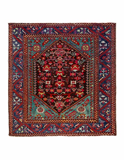 Antique Kula Rug 110+ Age 147 x 163 cm