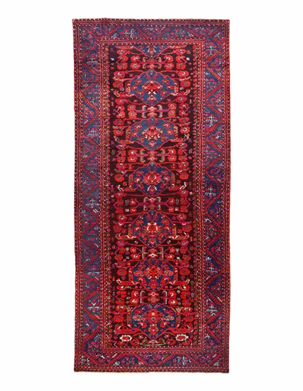 Antik Kömürcü Kula Halısı 120+ Yaş 139 x 315 cm