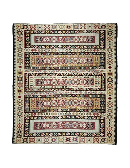 Hand Woven Bulgarian Kilim 330 x 292 cm