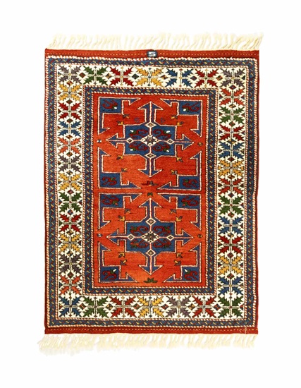 Ayvalik Area Western Anatolian Turkish DOBAG Rug 98 x 180 cm