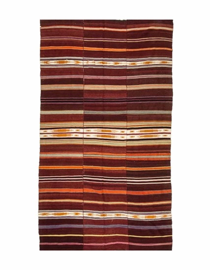 Hand Woven Cotton & Wool Mut Kilim 275 x 172 cm