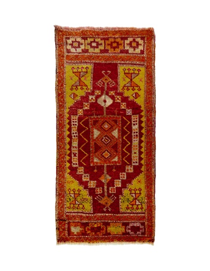 Antik Afyon Dazkırı Yörük Yastık 100+ Yaş 49 x 110 cm