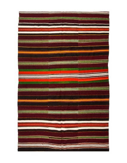 Hand Woven Mersin Kilim 272 x 167 cm Cotton & Wool