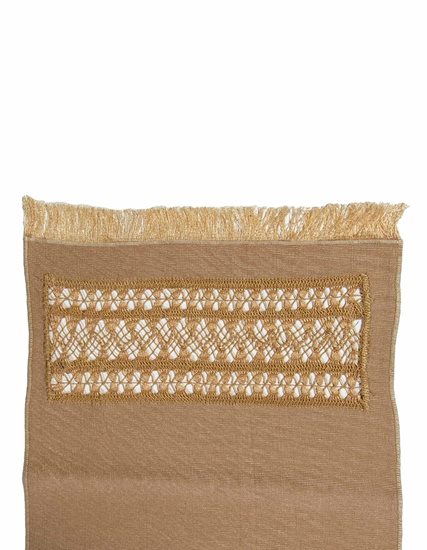 Çınarcık İşi Handmade Scarf (on Kutnu Fabric) PGI