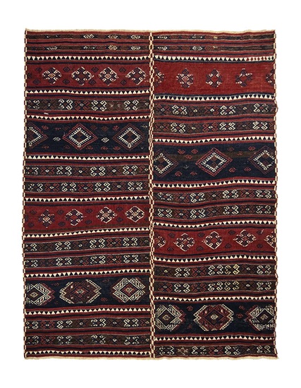 Antique Malatya Arapgir Kilim 2-Piece 19th Century